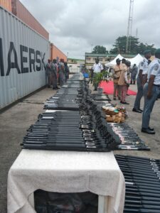  Arms discovered in Tin Can